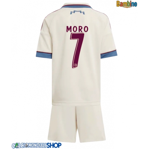 Maglie da calcio Ajax Raul Moro #7 Terza Maglia Bambino 2025-26 Manica Corta + Pantaloni corti)